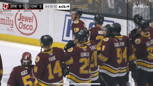 Hockey Game Tied 3-3 GIF