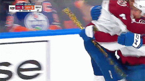 Hockey Game Tied 5-5