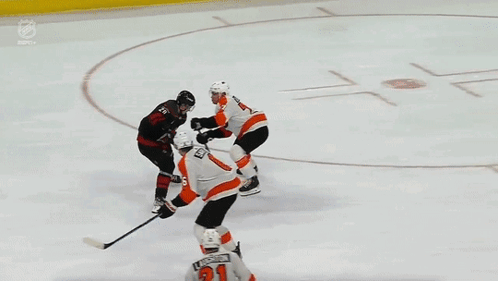 Hockey Game With Comcast Business Ad GIF