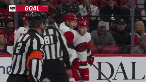 Hockey Game With Goal Screen