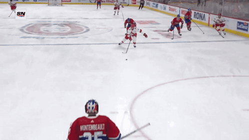 Hockey Game with Montembeauly