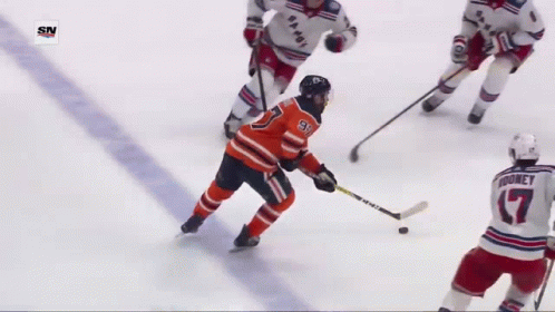 Hockey Game With SN Logo GIF