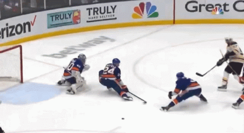 Hockey Missed Shoot GIF