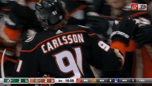 Hockey Player Carlsson