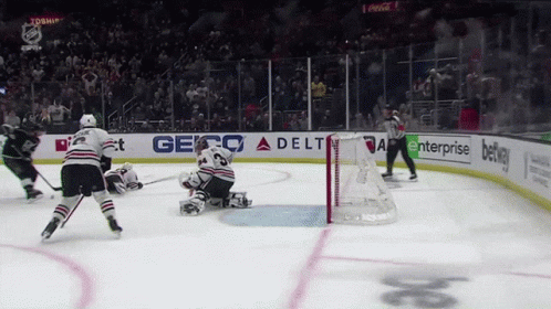 Hockey Player in Front of Lenovo Ad