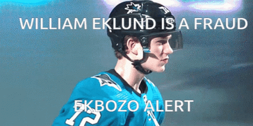 Hockey Player in Helmet Number 12