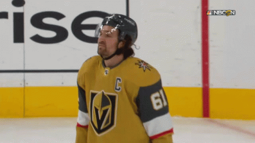 Hockey Player in Jersey Number 61