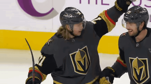 Hockey Player in Jersey With Letter V