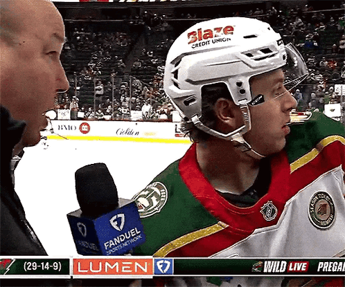 Hockey Player Interviewed by FanDuel