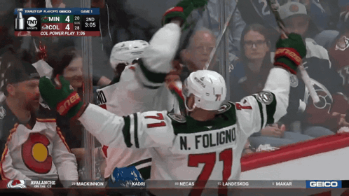 Hockey Player N. Foligno
