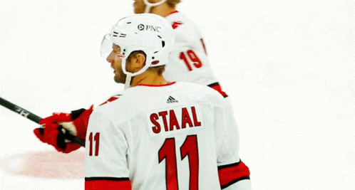 Hockey Player Number 11 Jersey GIF