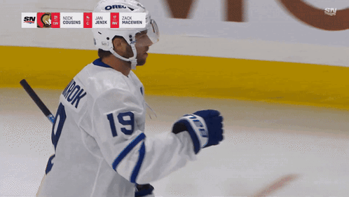 Hockey Player Number 19