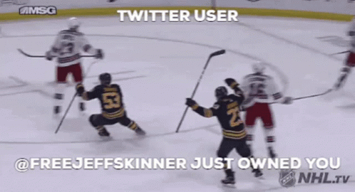Hockey Player Number 2 Celebrating