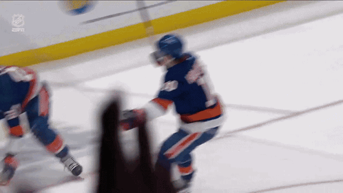 Hockey Player Number 24 Skating On Ice GIF