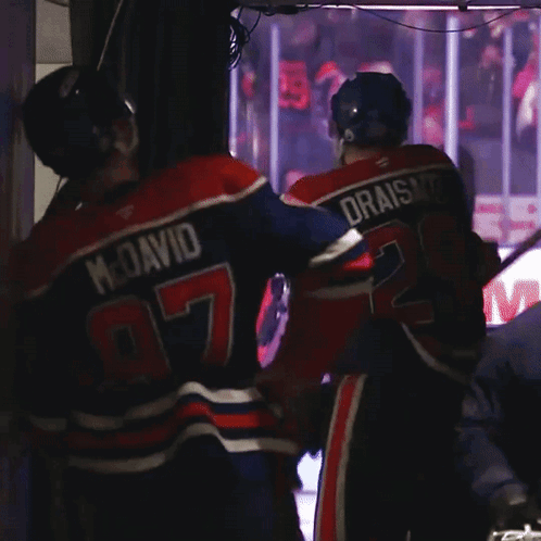 Hockey Player Number 29 GIF