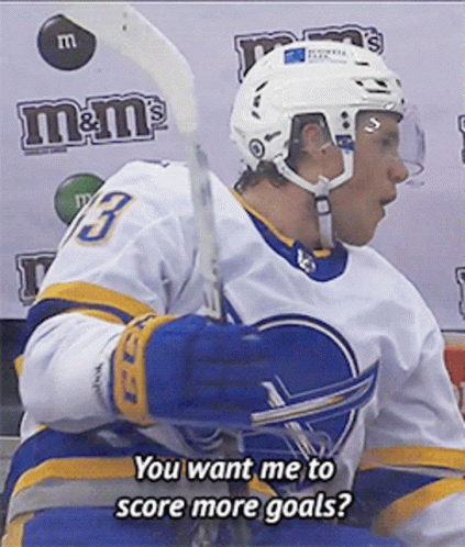 Hockey Player Number 3 Talking GIF