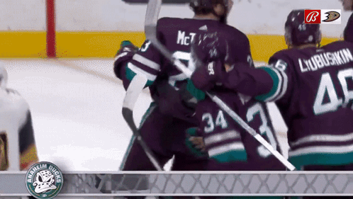 Hockey Player Number 34 GIF