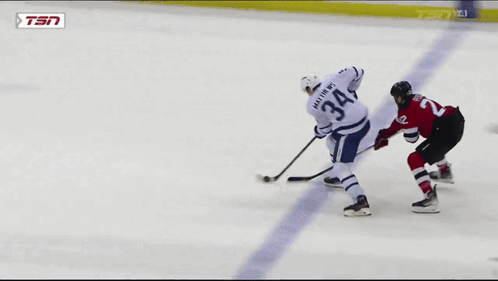 Hockey Player Number 34