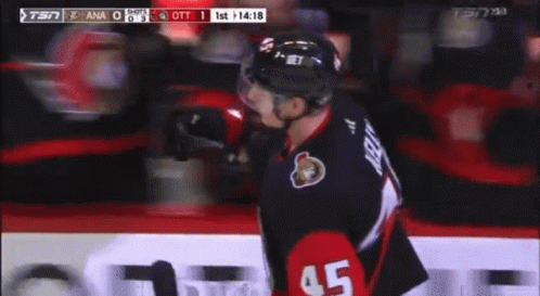 Hockey Player Number 45