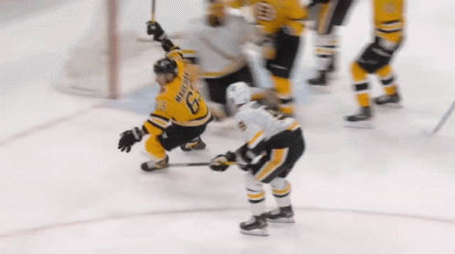 Hockey Player Number 5 On Ice GIF