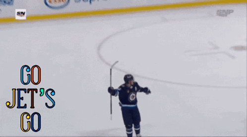 Hockey Player Number 55 GIF