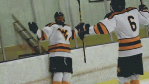 Hockey Player Number 6 Jersey