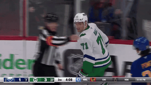 Hockey Player Number 71