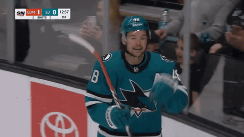 Hockey Player Number 8