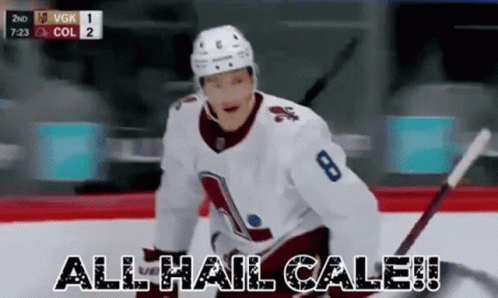 Hockey Player Number 8 on Ice