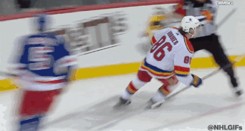 Hockey Player Number 86 GIF