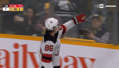 Hockey Player Number 86 On Ice GIF