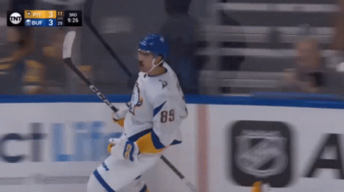Hockey Player Number 89 On Ice GIF