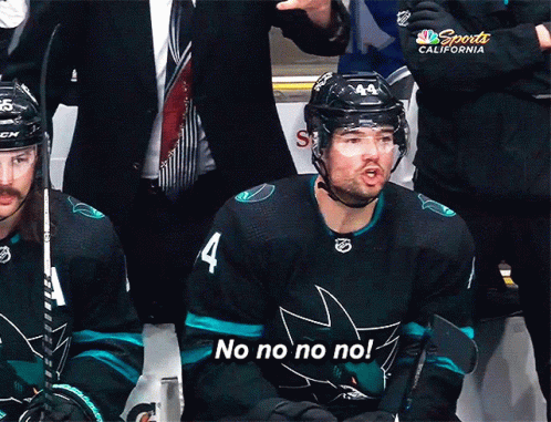 Hockey Player Says No No No No