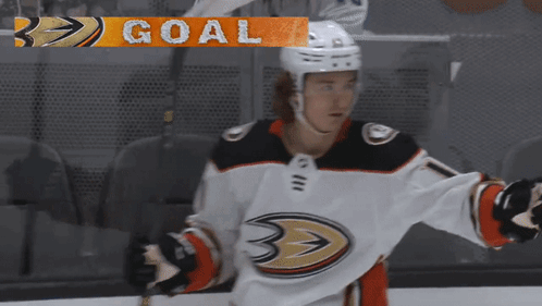 Hockey Player Standing On Ice GIF