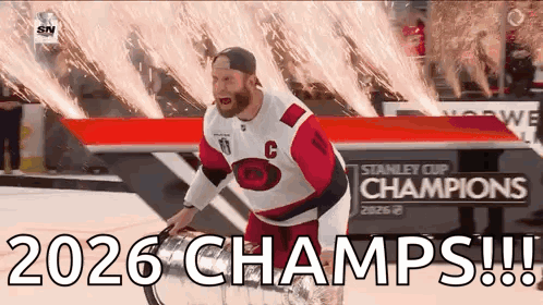 Hockey Player Trophy 2026 Champs