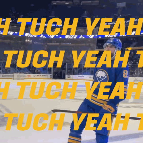 Hockey Player Tuch Yeah GIF