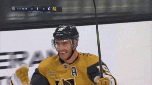 Hockey Player Wearing A Jersey GIF