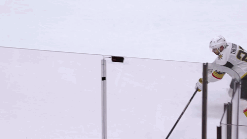 Hockey Player Wearing Coca-Cola Jersey GIF