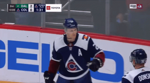 Hockey Player Wearing Number 23