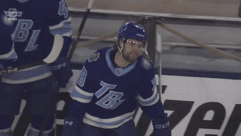 Hockey Player Wearing Number 78 Jersey