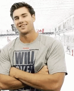 Hockey Player With Beard Crying On Bench GIF
