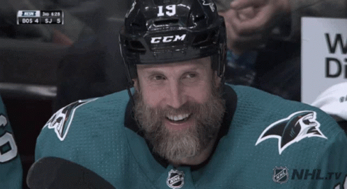 Hockey Player With Helmet Number 13