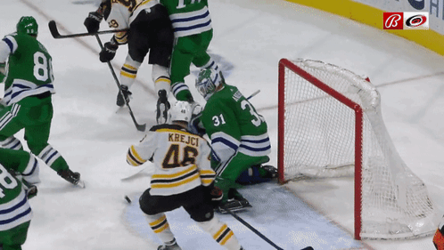 Hockey Player With Number 48
