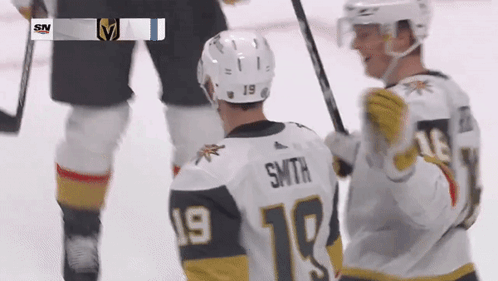 Hockey Player With Smith Jersey