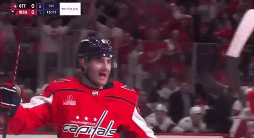 Hockey Players Celebrating Goal Number 2 GIF