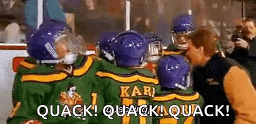 Hockey Players Wearing Helmets GIF