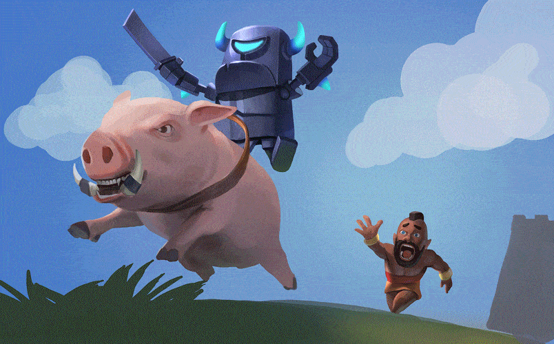 Hog Rider Reacher For The Pig GIF