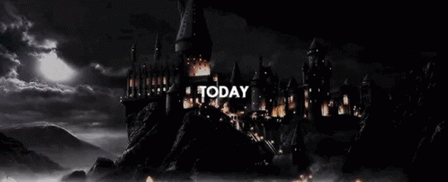 Hogwarts Castle Today GIF