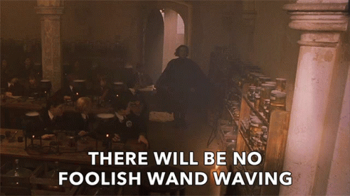 Hogwarts Snape Incantation In This Class GIF