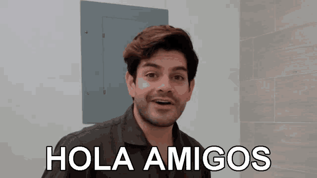 Hola Amigos Hector De La Hoya Gif GIF